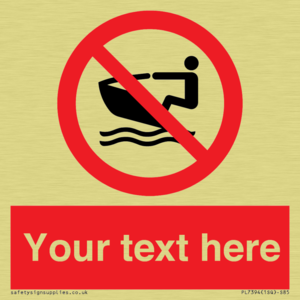 Custom No personal water craft